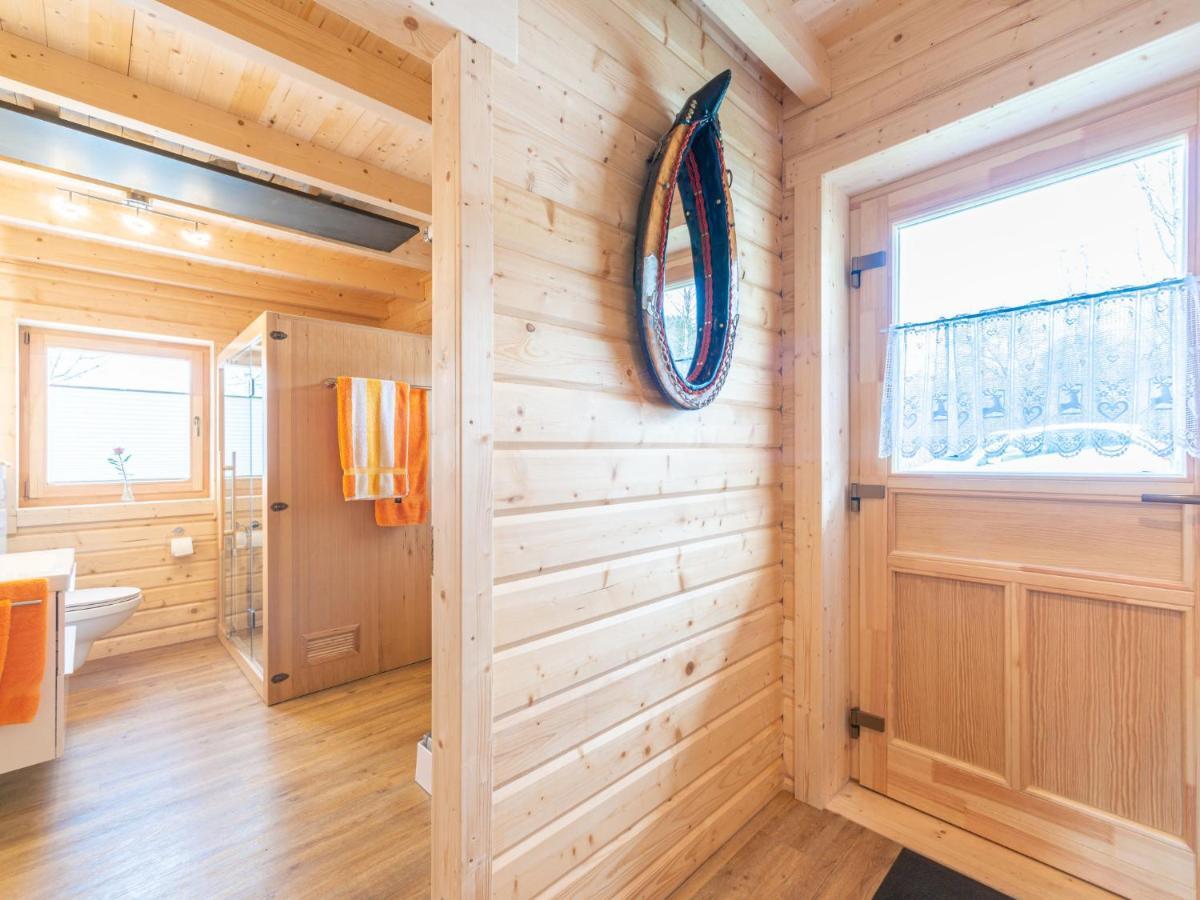 Holiday Home Chalet Toni Mit Sauna By Interhome Spiegelau Kültér fotó