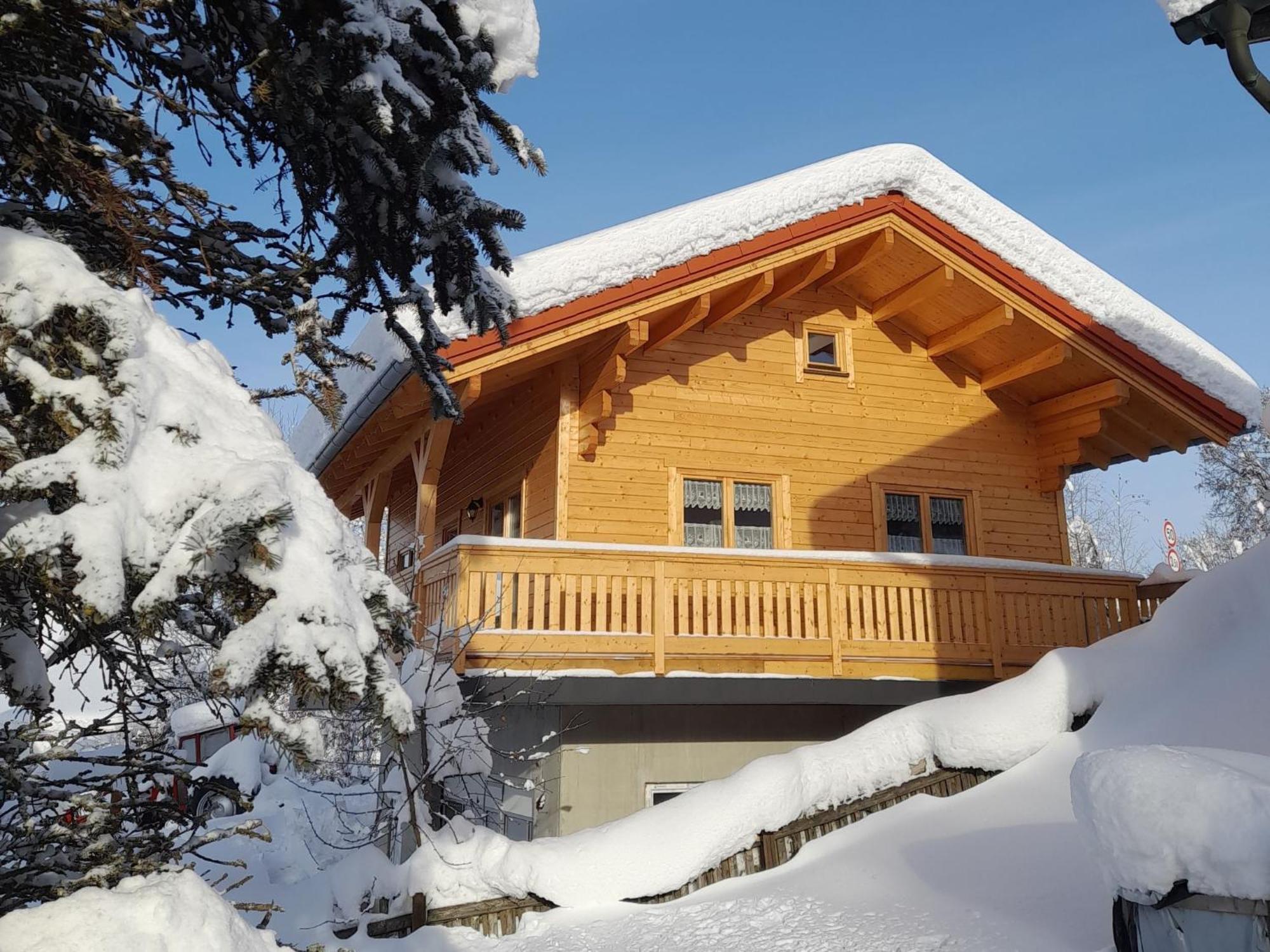 Holiday Home Chalet Toni Mit Sauna By Interhome Spiegelau Kültér fotó